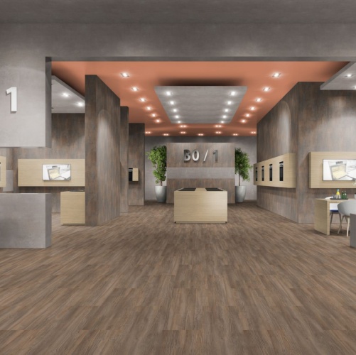 Пробка EGGER Cork+ Сосна Монти (Гладкая) 1292х193 мм 1201400004 - Вид №9