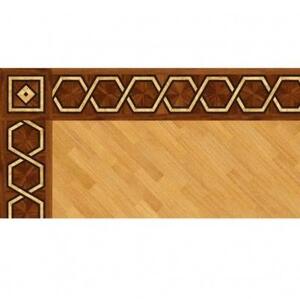 Художественный паркет Da Vinci Паркетный Бордюр 26-006 Венге () 1000х150 мм.