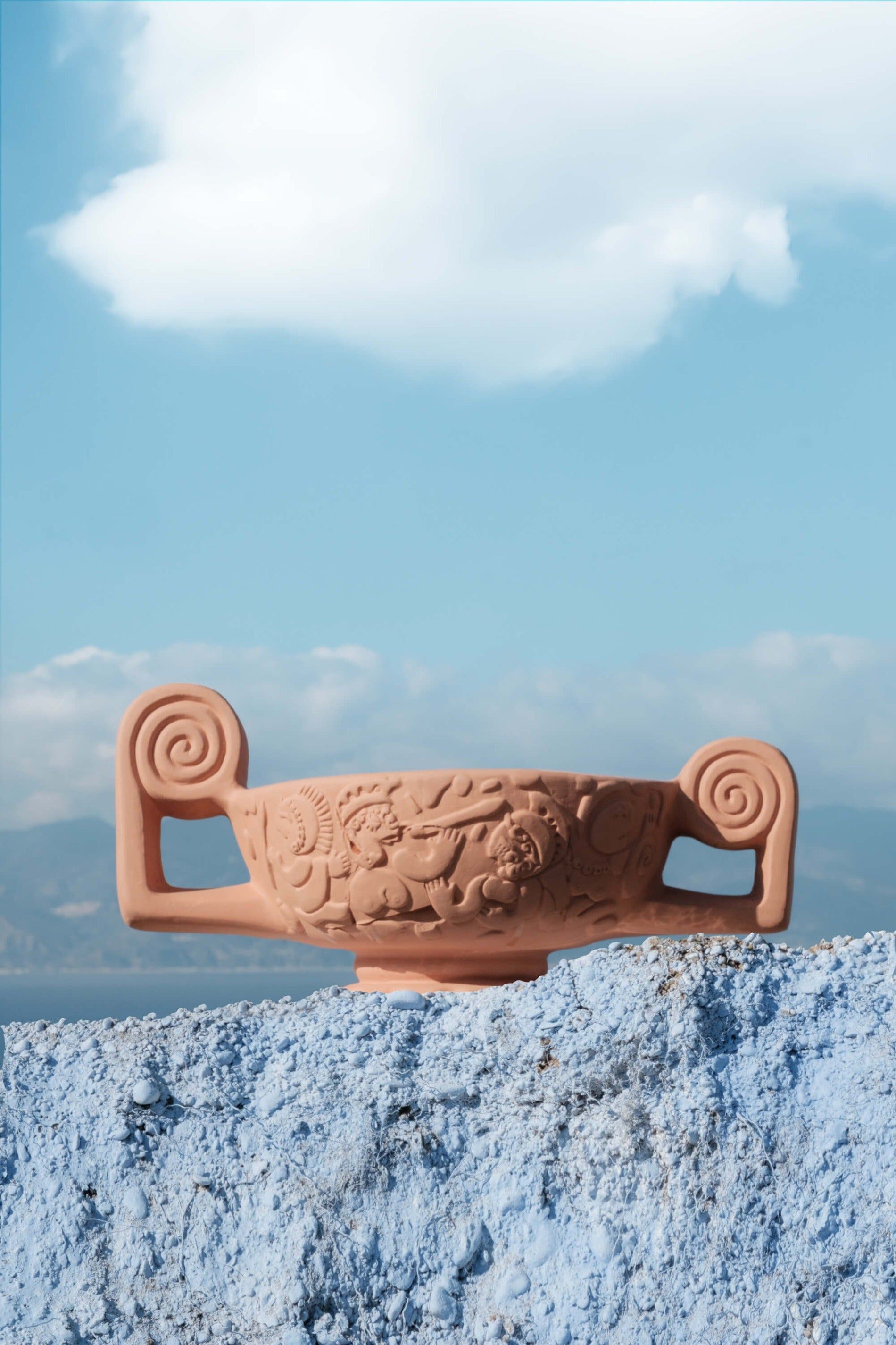 Терракотовый горшок Seletti Magna Graecia ARCH-00005224