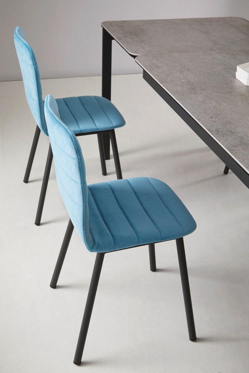 MOBLIBERICA Стул из мягкой ткани Pepper sun-id-1486000 - Вид №8