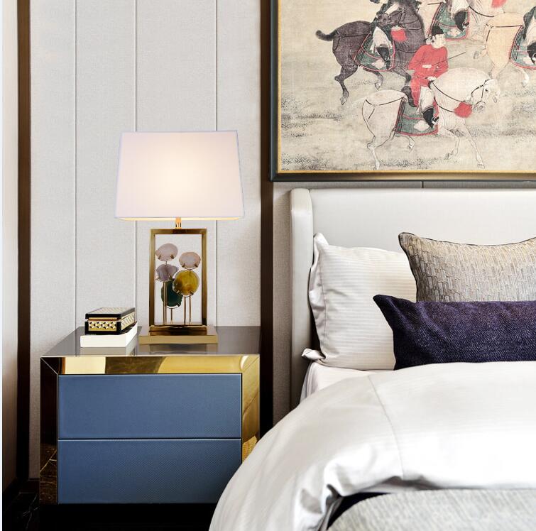 Настольная лампа 66х41 см янтарная Delight Collection BRTL3050 DELIGHT COLLECTION  00-3882444 Белый;желтый;зеркальный  - Вид №2