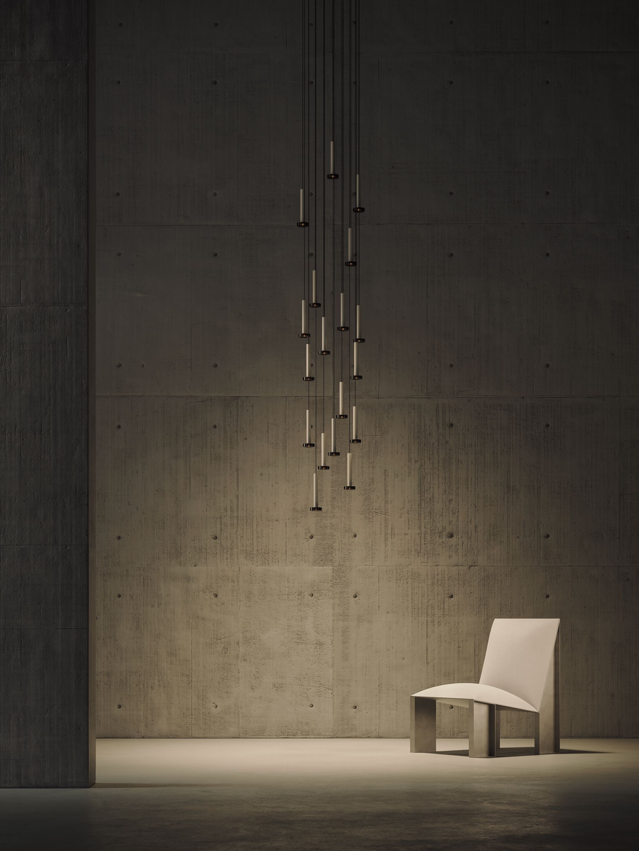 Алюминиевый светодиодный подвесной светильник Marset MILANA 8 ARCH-00098545 - Вид №2