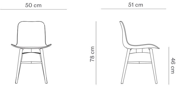 NORR11 Пластиковый стул на буковых ножках Langue sun-id-1377175 - Вид №2