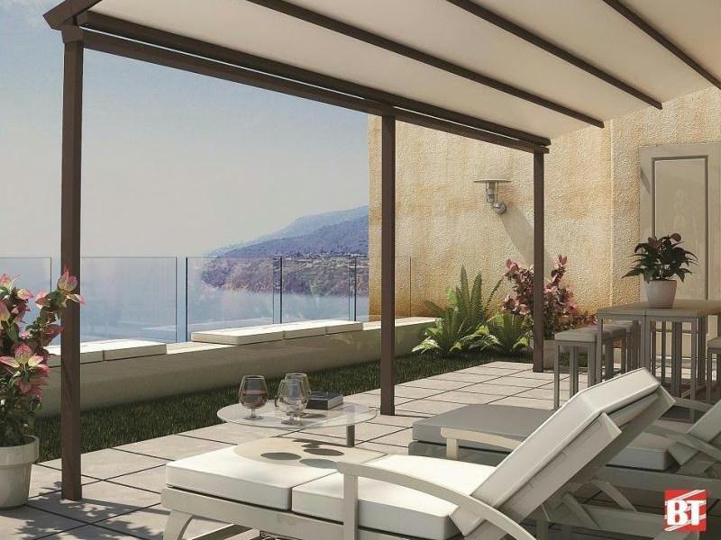 BT Group Пристенная пергола со сдвижной крышкой sun-id-1427665 - Вид №1