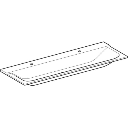 500.276.00.1 Встраиваемая раковина Geberit Xeno² Geberit  - Вид №1