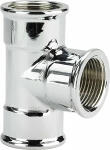 106 898 Модель 1622 Трубопроводные системы  Латунные резьбовые фитинги  Тройники, муфты