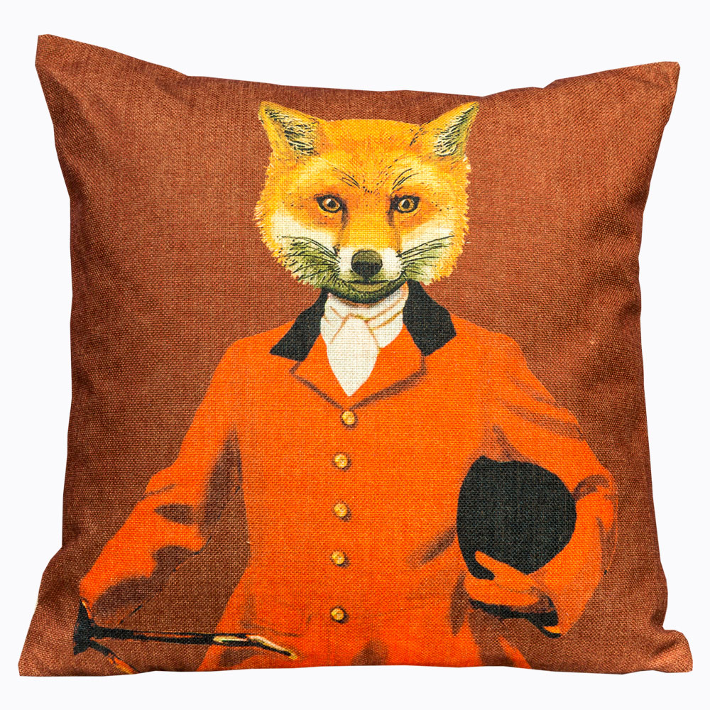 2719011 Декоративная подушка «Мистер Лис», версия Шоколад Object Desire 