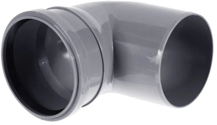 Колено канализационное ПОЛИТЭК 110 мм 87° для внутренних систем 11011768