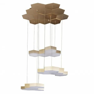 Подвесной светильник Lightstar Favo 750223 LIGHTSTAR ДИЗАЙНЕРСКИЕ, FAVO 071013 Золотой