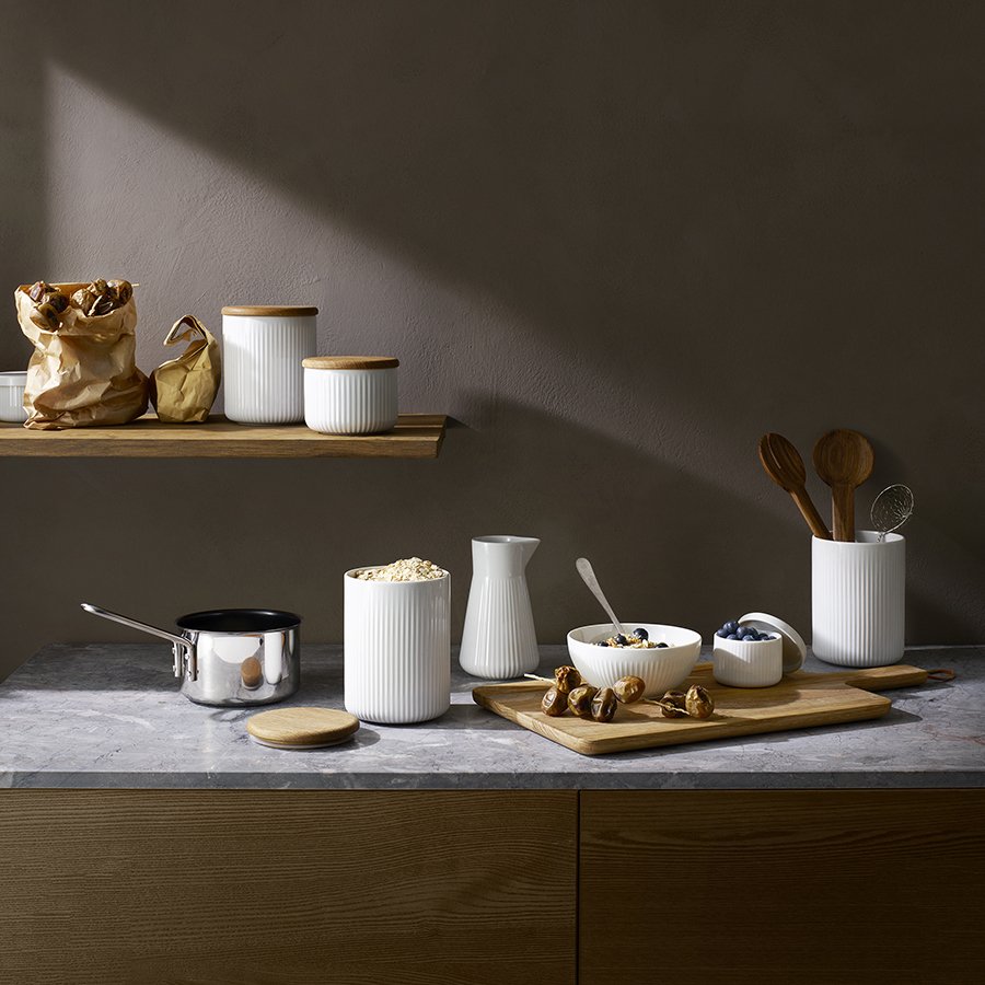 Банка с крышкой 700 мл белая Legio nova EVA SOLO  00-3872327 Белый  - Вид №1