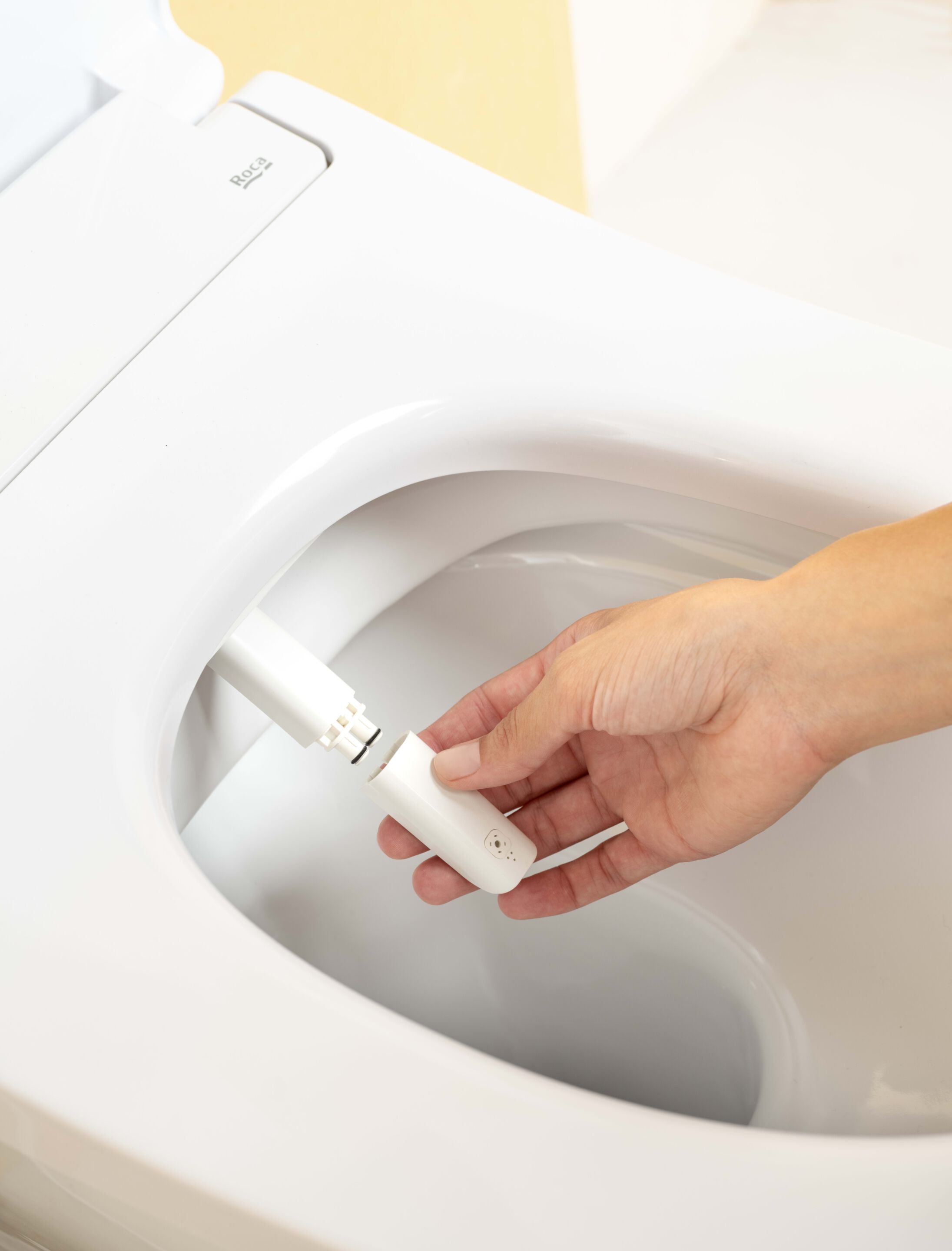 Керамический подвесной туалет для биде без бриды Roca Ona ARCH-00011921 - Вид №1