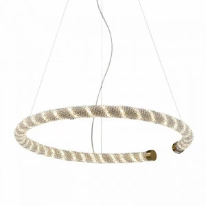 Светильник подвесной 120х60 см латунь Delight Collection P98040M brass DELIGHT COLLECTION ДИЗАЙНЕРСКИЕ 00-3883160 Золото;прозрачный