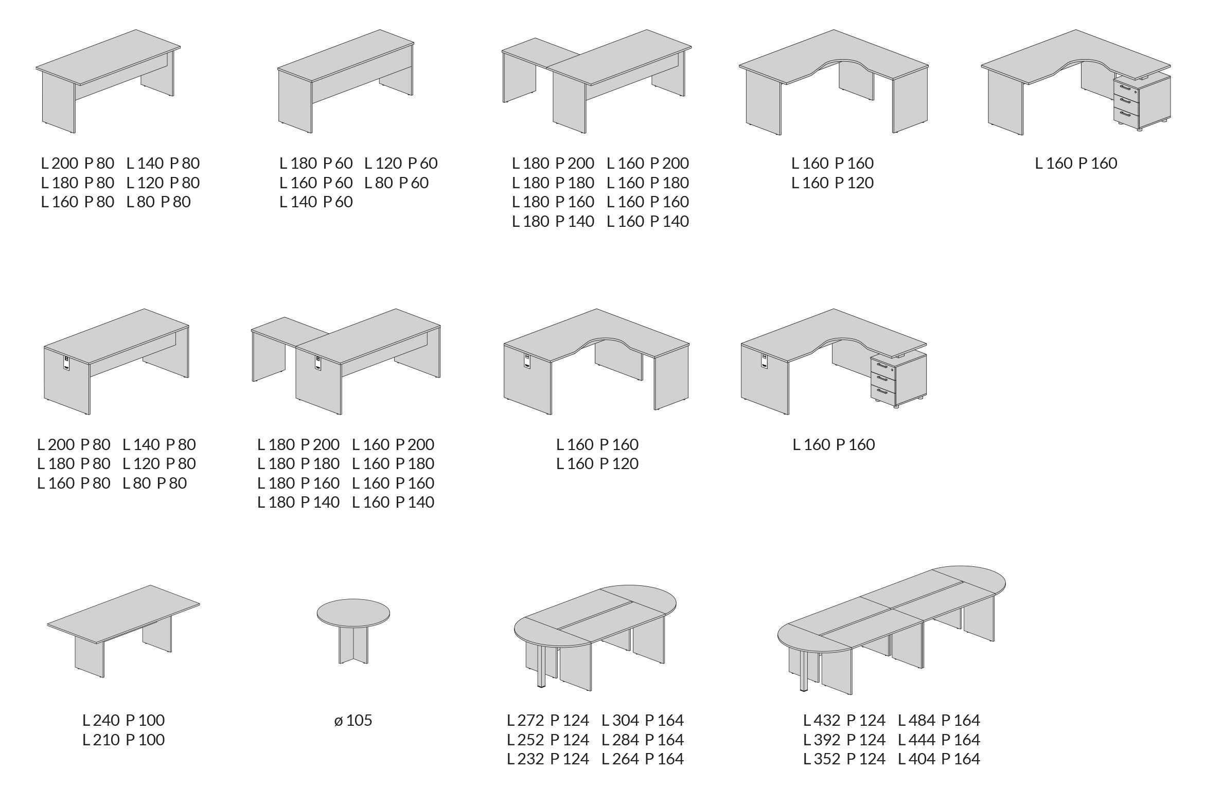 Стол / Стол для совещаний с меламиновой столешницей About Office Funny ARCH-00063918 - Вид №15