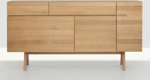 ZEITRAUM Буфет из массива дерева с распашными дверцами Side