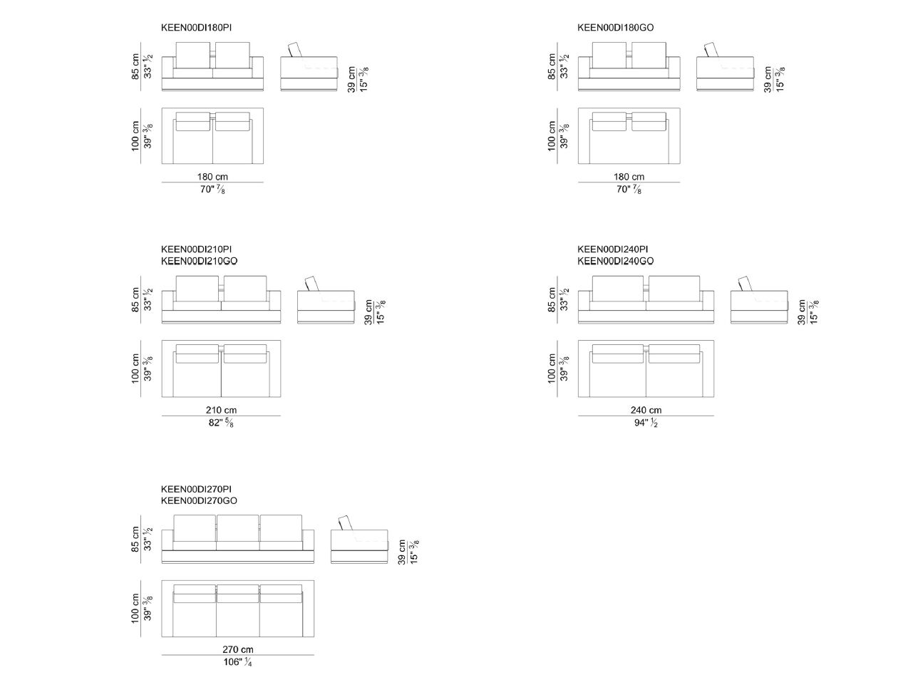 Ткань диван i 4 Mariani ARCH-00088169 - Вид №3