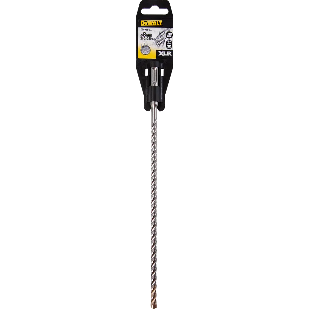 Бур по бетону SDS-Plus 8х250х310 мм DeWalt XLR DT8926 18748068 STLM-2098367  - Вид №4