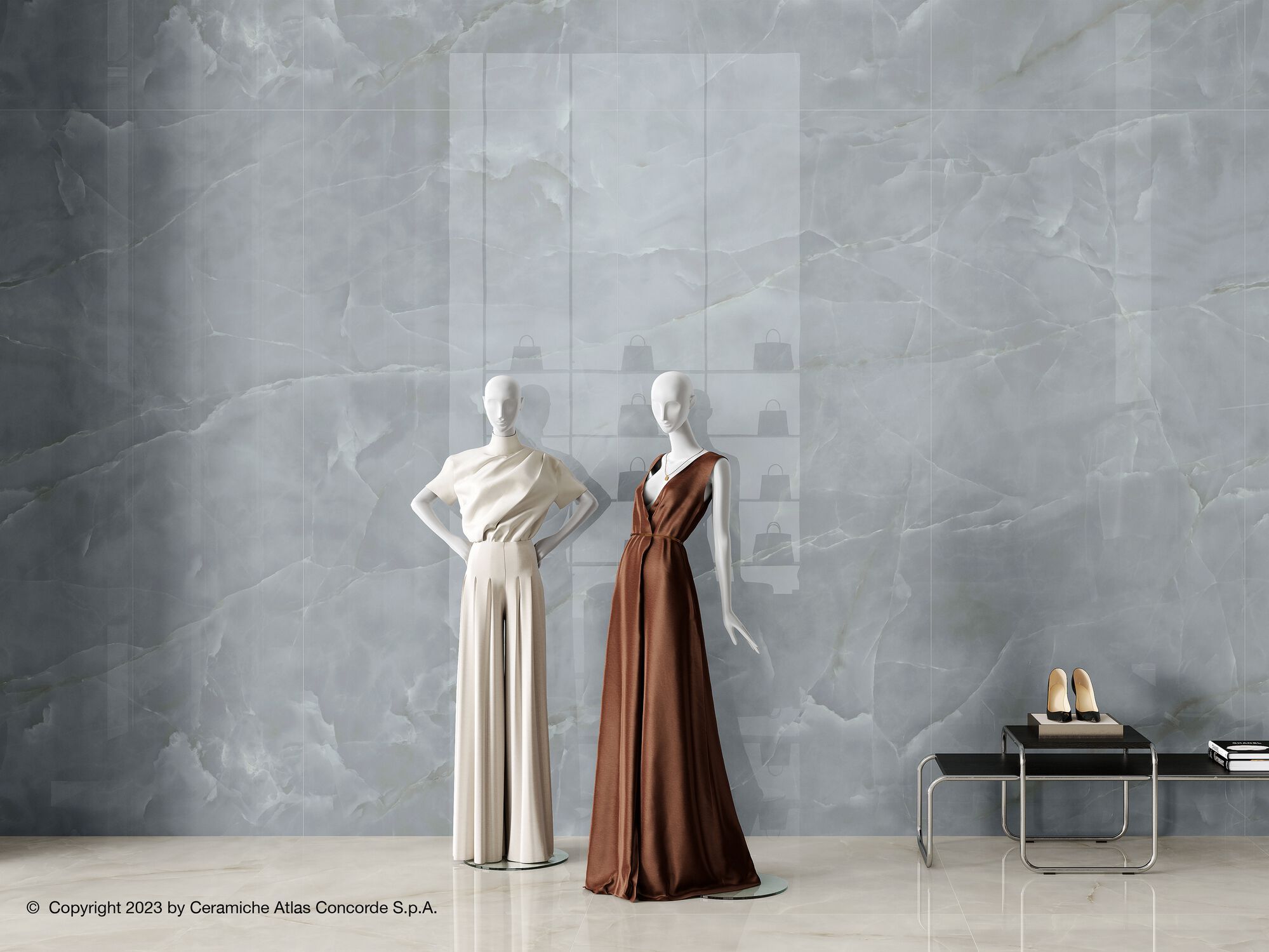 Напольное / керамогранит с эффектом оникса Atlas Concorde Marvel Onyx ARCH-00100320 - Вид №43