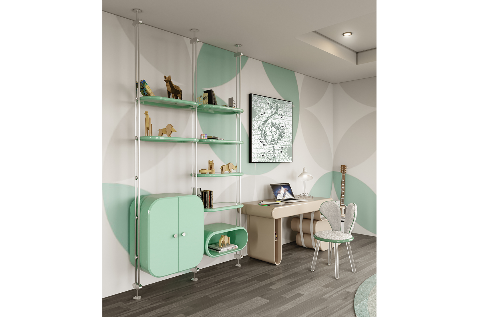 CIST490 Детский письменный стол Мечтать Circu  - Вид №17