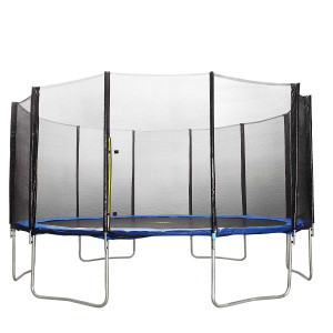 20FT-TR-E Батут trampoline fitness с сеткой 20ft-tr-e DFC