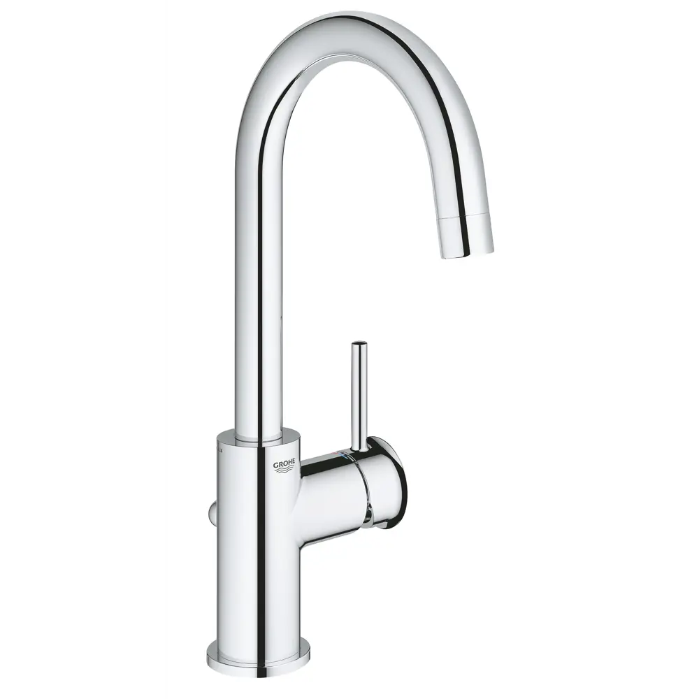 Смеситель для раковины Grohe Start Classic однорычажный с высоким изливом цвет хром 81897756 STLM-2192580 Bau Classic