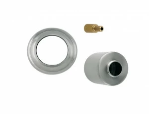 046393.000.71 Комплект отделки для 3-х сторон настенного переключателя Античное серебро