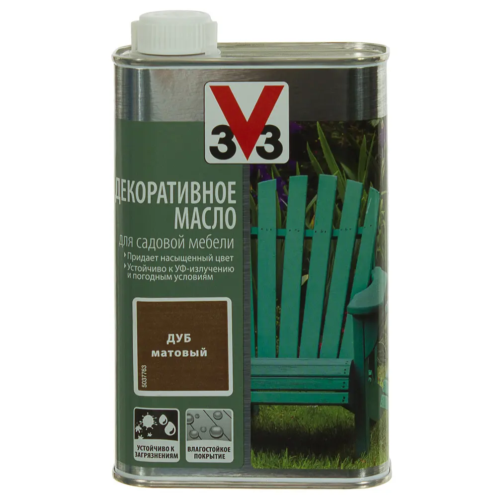 Масло для садовой мебели цвет дуб 0.5 л 18538327 STLM-2046864 Santreyd 