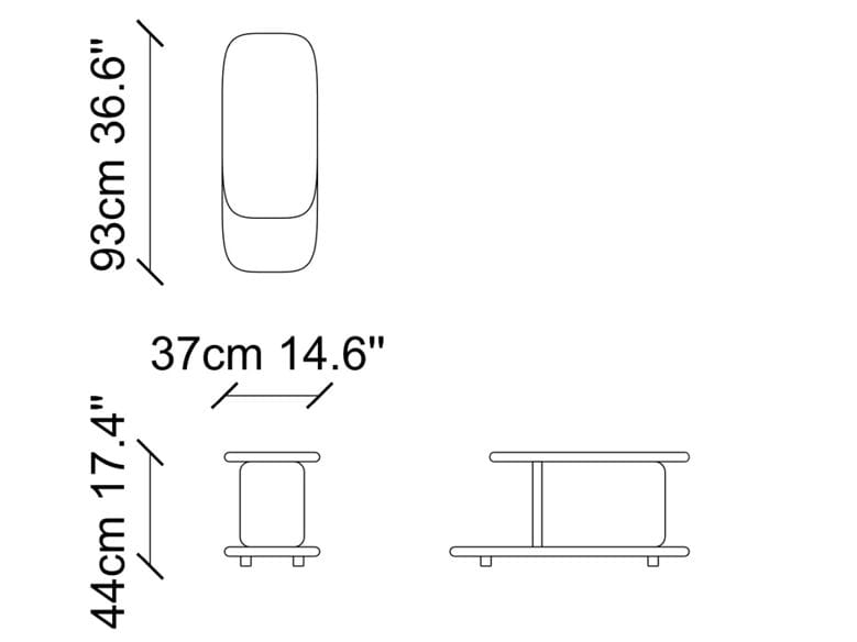 Деревянный журнальный столик для гостиной NDESIGN Ezora ARCH-00037953 - Вид №4