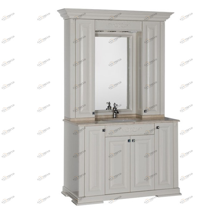 Комплект мебели Aquanet Кастильо 120 слоновая кость 00182696