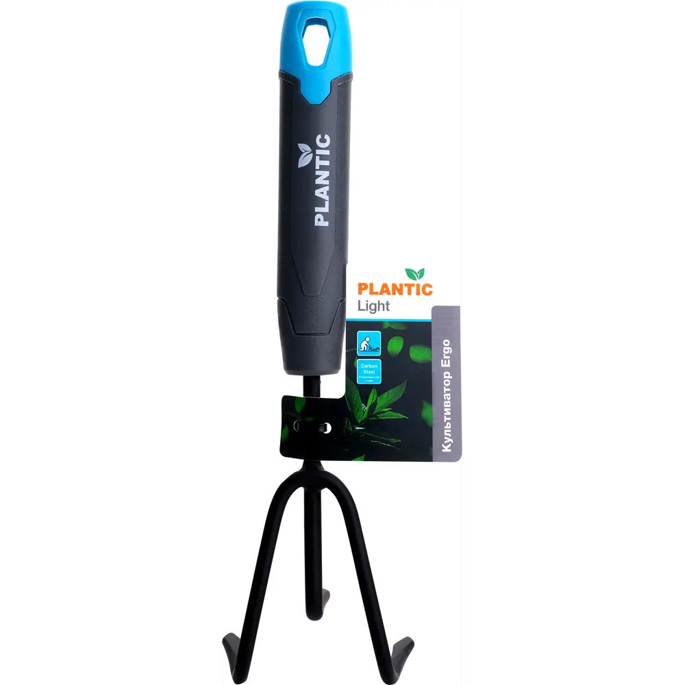 Культиватор Plantic Light Ergo 28 см сталь STLM-2054366 - Вид №2