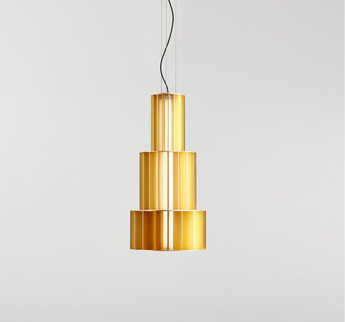 089718 Подвесной светильник T ME золотой Parachilna Babel Santreyd - Вид №3