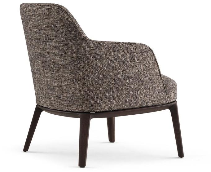 Poliform Кресло из ткани с подлокотниками Jane sun-id-1475303 - Вид №7