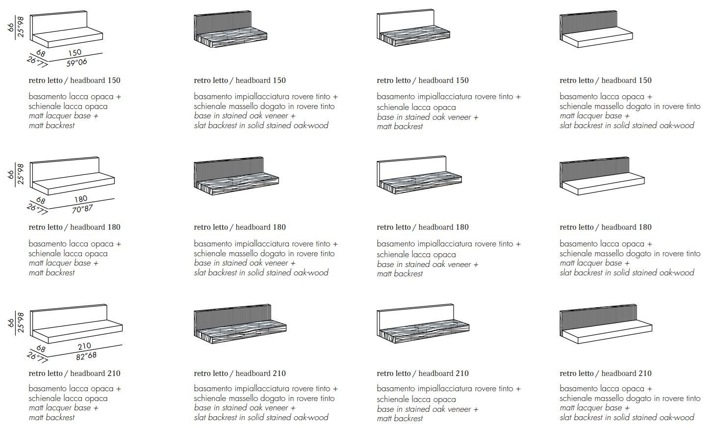 Секционная мягкая текстильная кровать с спинкой Meridiani ARCH-00049119 - Вид №8