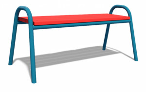 DP001.01-MS.M ЛП-004 без спинки лавка парковая уличная LAB.Space