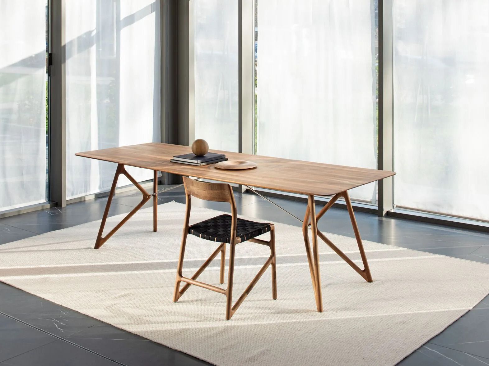 Стул грецкого ореха с открытой спинкой Gazzda Фавн ARCH-00063996 - Вид №11