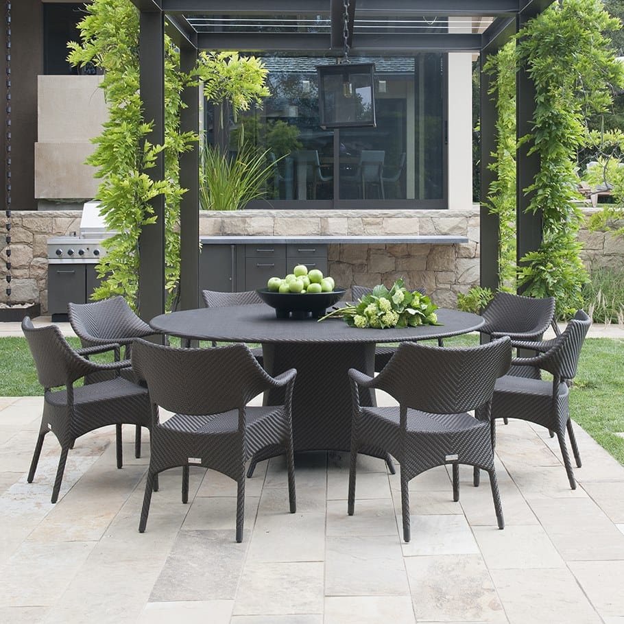 Круглый садовый стол в JanusFiber® JANUS et Cie Amari ARCH-00068292 - Вид №2