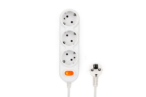 15888992 Удлинитель PC 1,5м 3р с/з, с выкл. 16А/3,5кВт PC-Y-5-3S-1,5 Power Cube