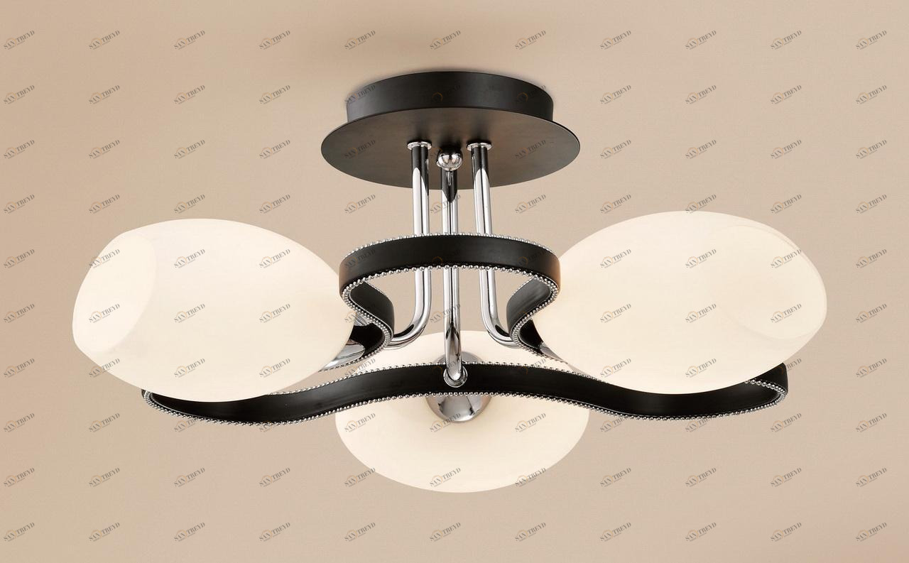 Потолочная люстра Citilux Октава CL131132 CITILUX ОКТАВА ЧЕРНЫЙ 182743 Белый 