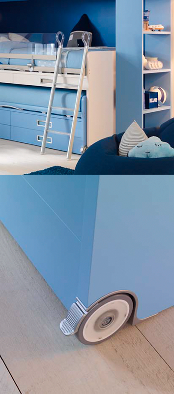 Детская из модулей  MORETTI  COMPACT KC405  - Вид №8