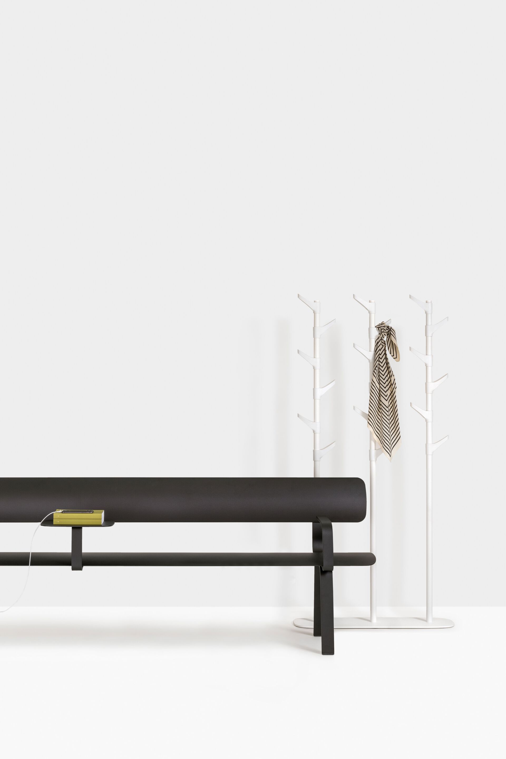 Стальная скамья с порошковым покрытием со спинкой FUNCTIONALS BEN ARCH-00041367 - Вид №53