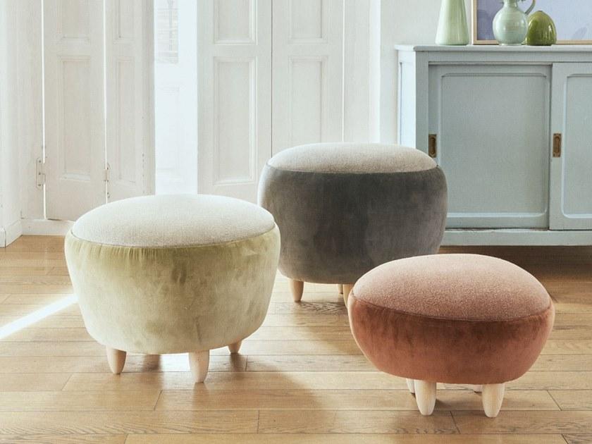 Gancedo Овальный пуф из ткани Pebbles sun-id-1488481 - Вид №2