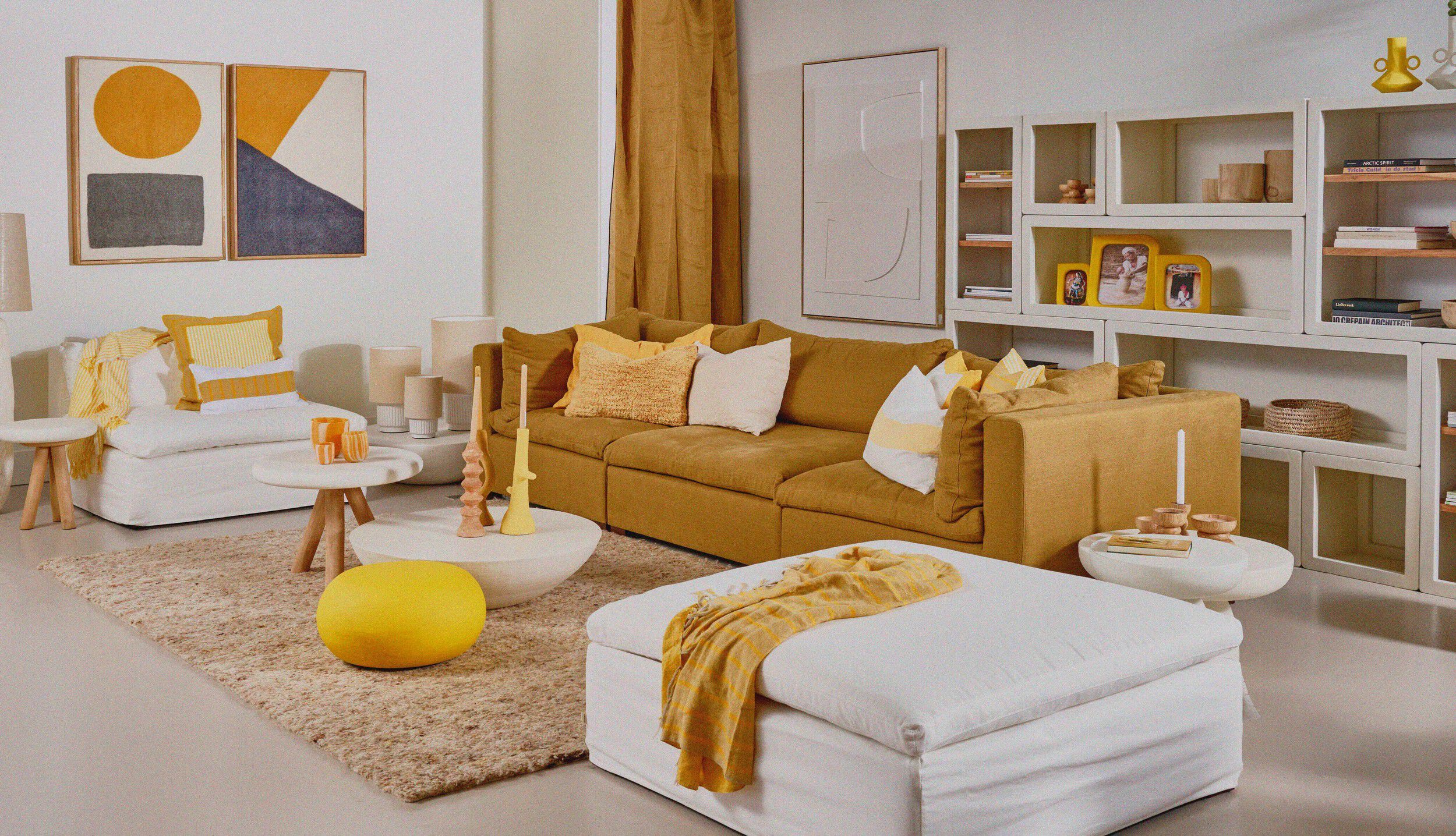 Квадратная льняная подушка POMAX Сен-Тропе ARCH-00034449 - Вид №9