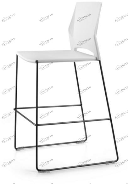 TALIN Стул из полипропилена, штабелируемый салазками Trek sun-id-1353762