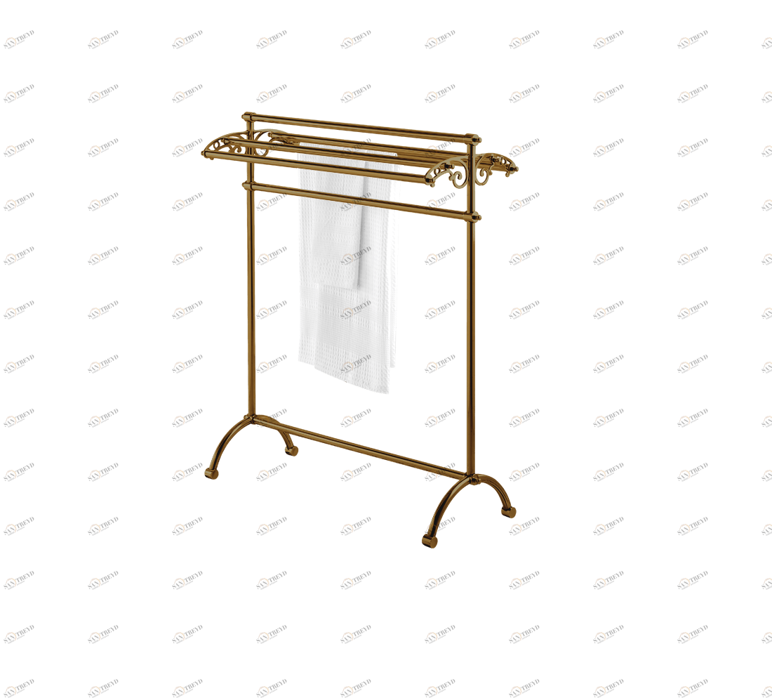 Gentry Home Trevor Вешалка для полотенец отдельно стоящая Unique Бронза GH100188