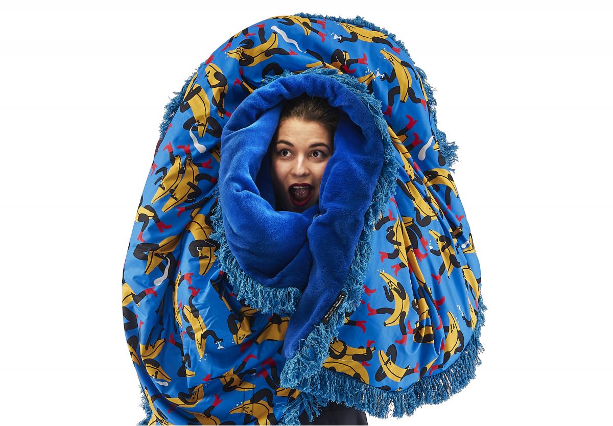 072075 Плед TÁPAME MUCHO Banana Guys 180*140 SANCAL Tapame Mucho 