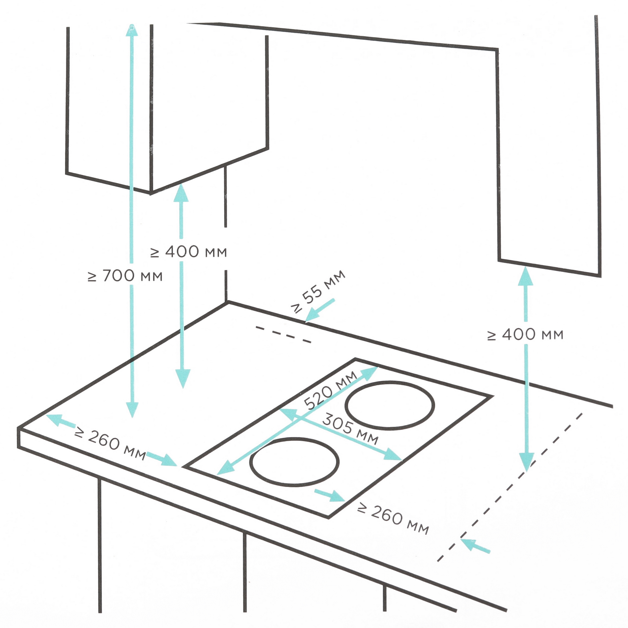 9099195 Газовая варочная поверхность Eigen MGBG-312W2 STDN-0030129 - Вид №6