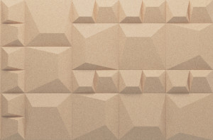 313 310 011 Пробковая 3D-плитка для стен Lisboa Pearl GRANORTE 3DForms