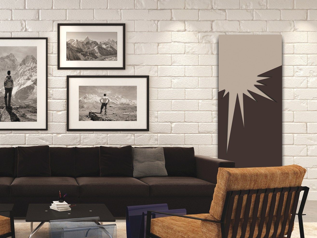 Алюминиевый полотенцесушитель Termo Design двойная пластина ARCH-00051754 - Вид №1