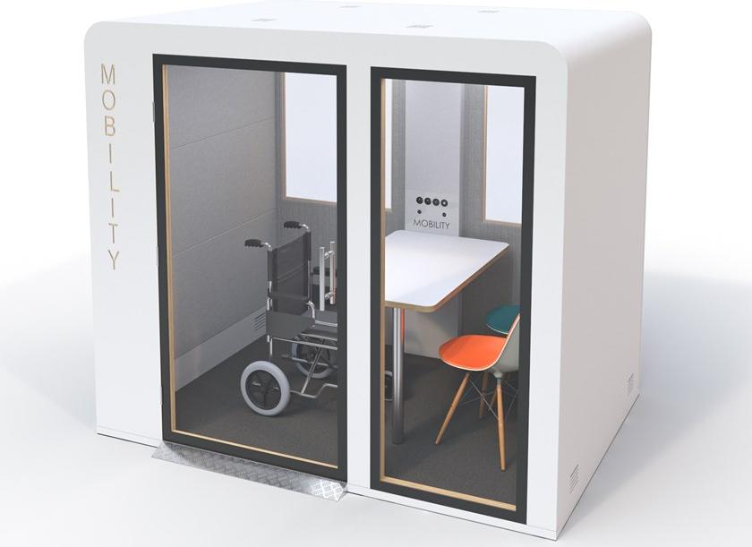 SBS Silence Business Solutions Мультимедийная акустическая будка для инвалидов Procyon sun-id-1396972 - Вид №1