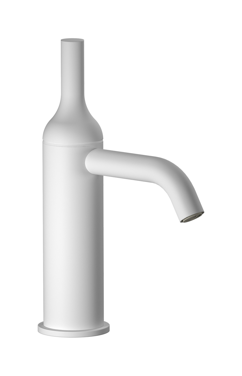 Смеситель для раковины на 1 отверстие в комплекте с донным клапаном WE ARE IB bi200bo Matt White Batlo