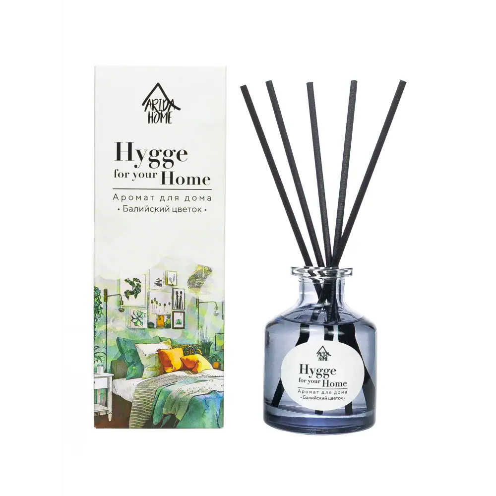 Диффузор ARIDA HOME 'Балийский цветок' 50 мл - аромат Бали для вашего дома 89426701 STLM-1564350